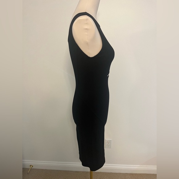 Helmet Lang Front Cut Out Mini Dress - Picture 10 of 12
